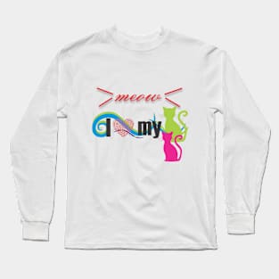 my cat love Long Sleeve T-Shirt